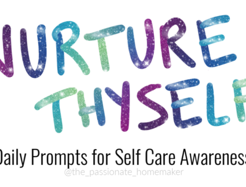 Nurture Thyself: Daily Prompts for Self Care Awareness