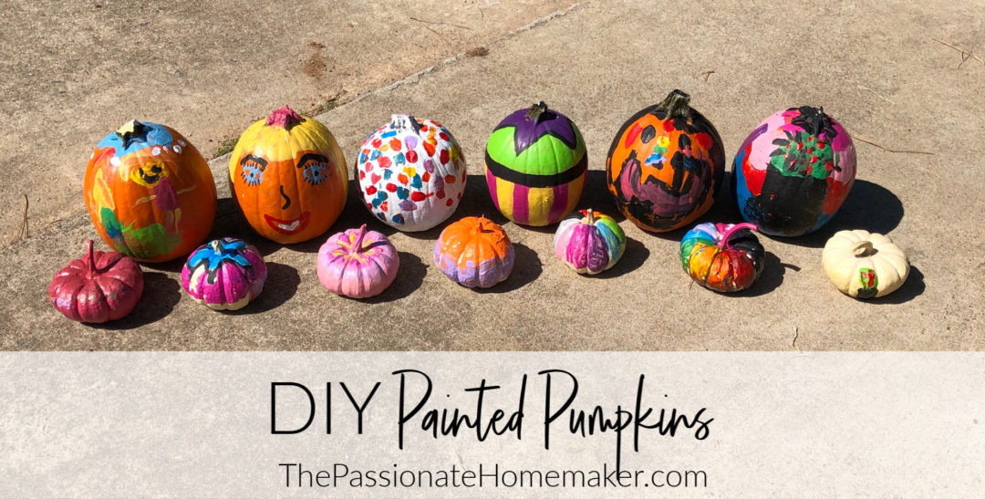 DIY Painted Pumpkins